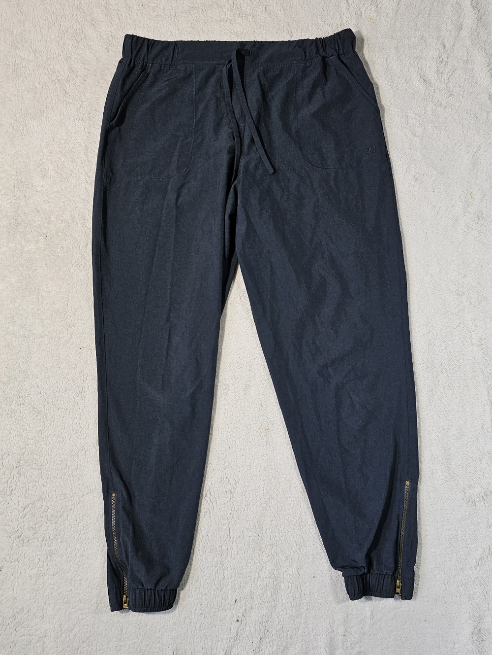 Albion Navy Blue Elastic Waist Pants - Picture 1 of 11